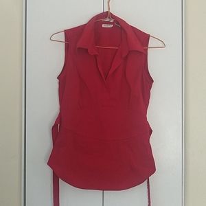 Charlotte Russe tie back top